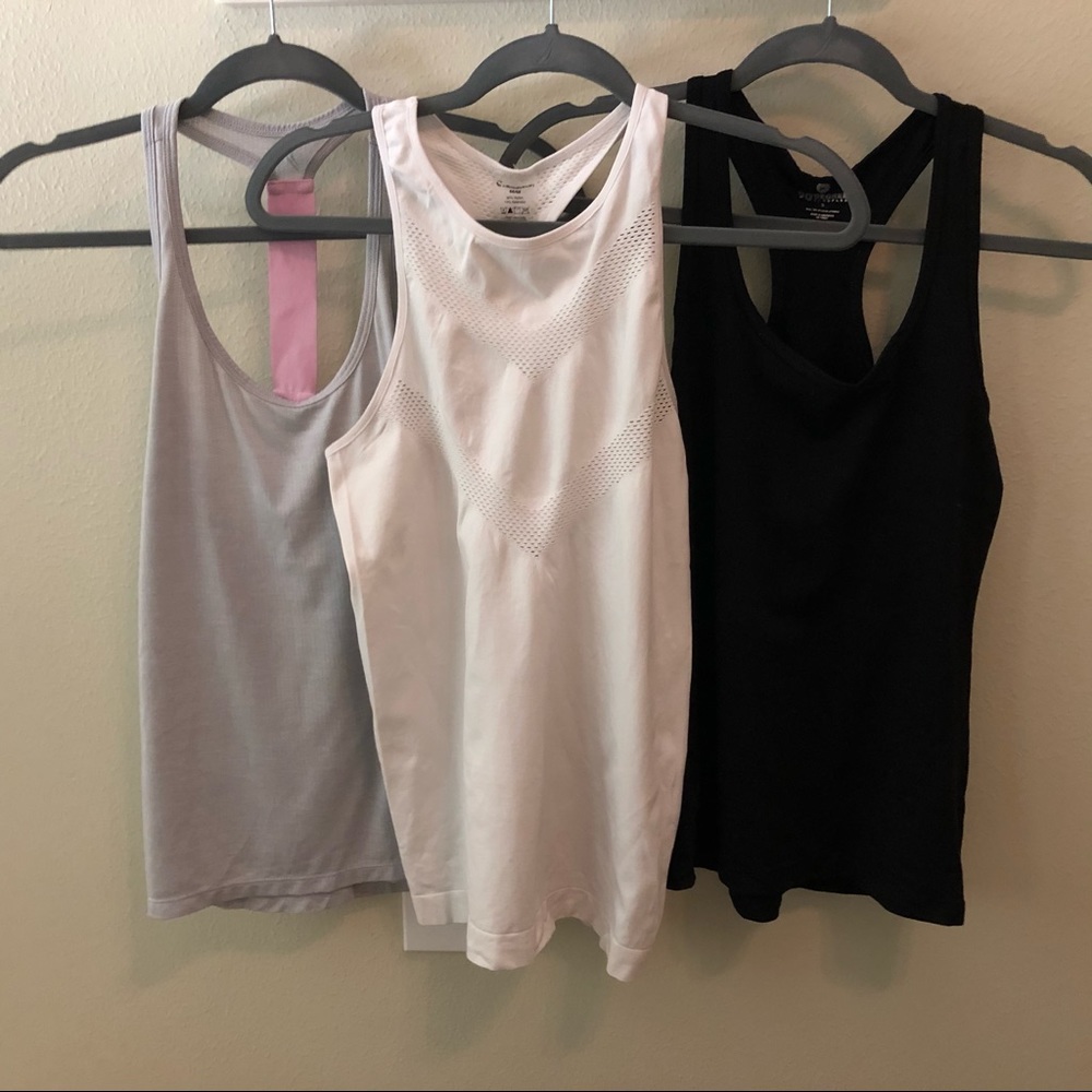 Active wear tank trio